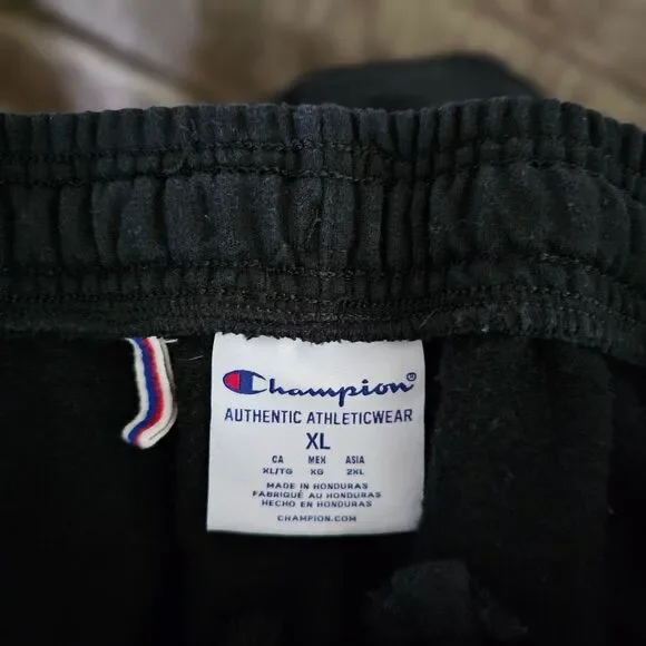 Champion Men's Black Jogger Pants Size XL - Picture 5 of 9